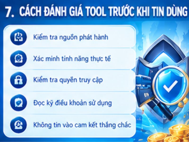 Cách đánh giá một tool nổ hũ trước khi tin dùng