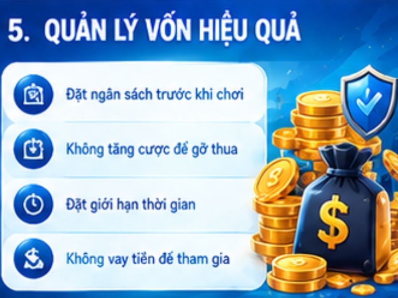 Kinh nghiệm quản lý vốn khi chơi nổ hũ